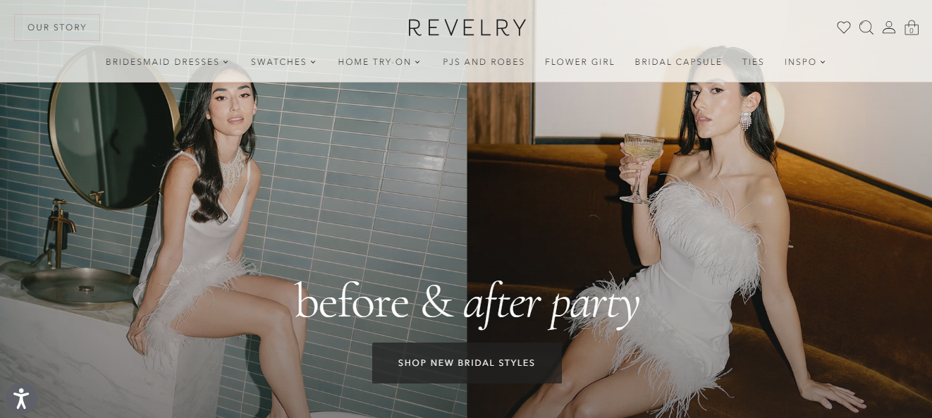 Revelry homepage